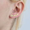 Custom Name Earrings