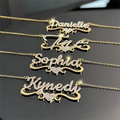 Flashing Nameplate Necklace
