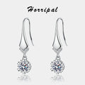 Moissanite Drop Earrings