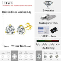 Unisex Fine Stud
