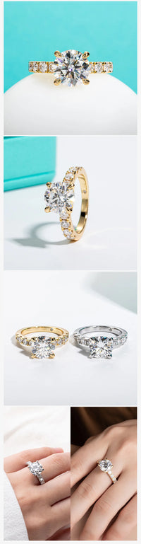 18k Gold Engagement Rings